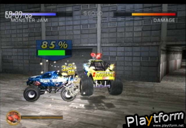 Monster Jam Maximum Destruction (PlayStation 2)