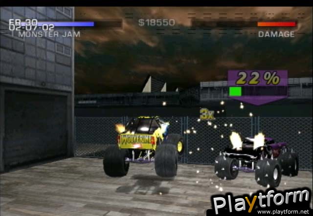 Monster Jam Maximum Destruction (PlayStation 2)