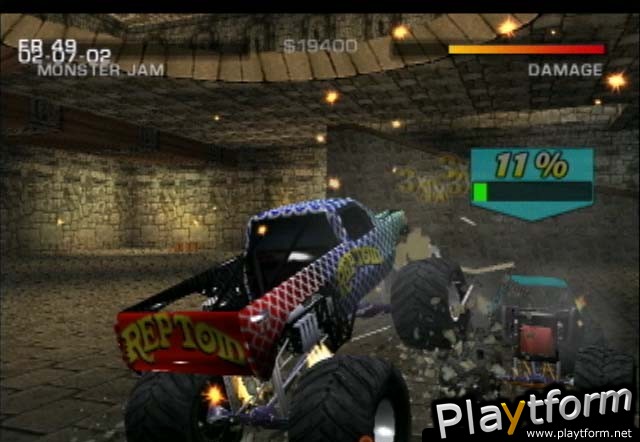 Monster Jam Maximum Destruction (PlayStation 2)