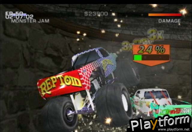 Monster Jam Maximum Destruction (PlayStation 2)