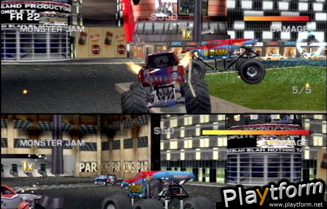 Monster Jam Maximum Destruction (PlayStation 2)