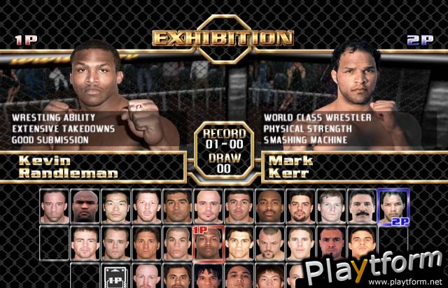 Ultimate Fighting Championship: Throwdown (PlayStation 2)