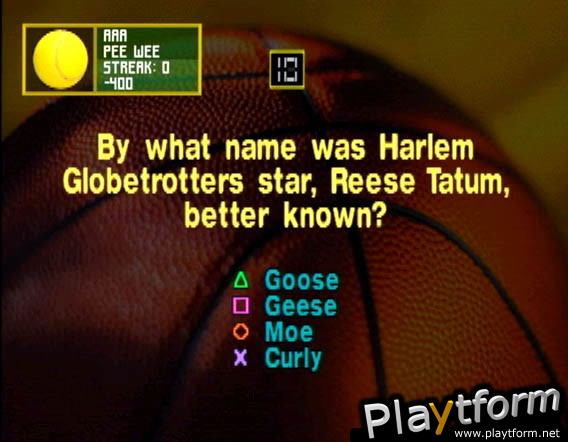 Power Play: Sports Trivia (PlayStation)