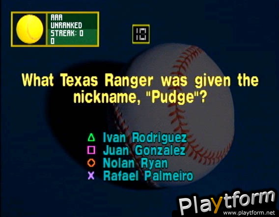 Power Play: Sports Trivia (PlayStation)