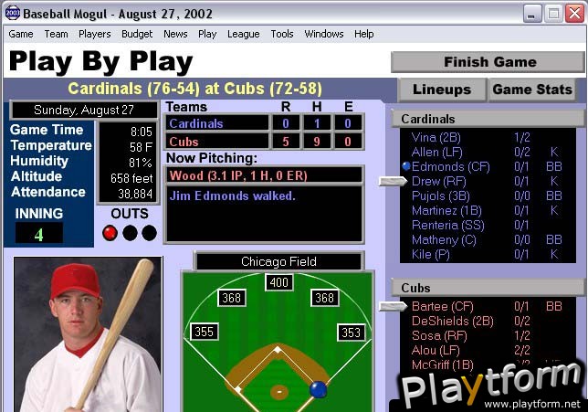 Baseball Mogul 2003 (PC)