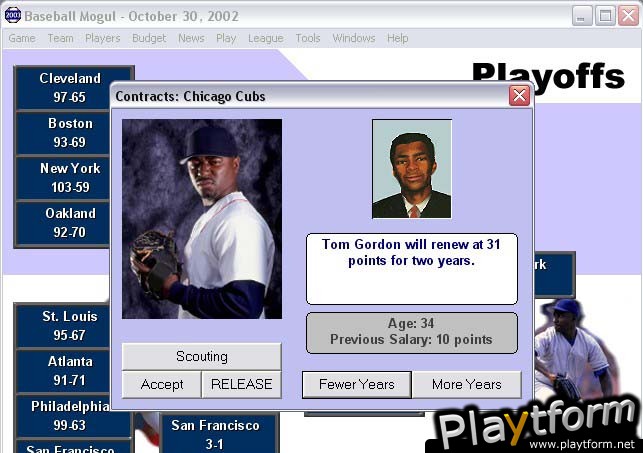 Baseball Mogul 2003 (PC)