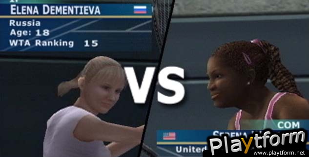 WTA Tour Tennis (PlayStation 2)