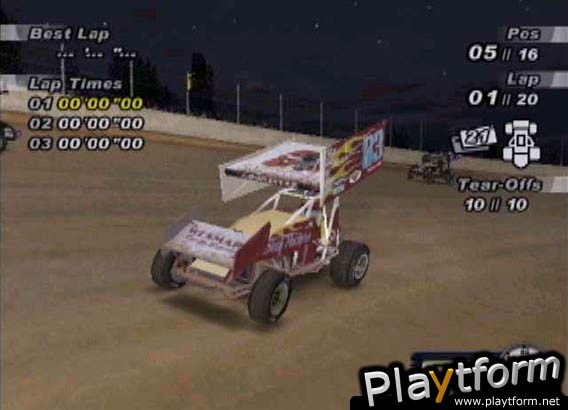 World of Outlaws: Sprint Cars 2002 (PlayStation 2)