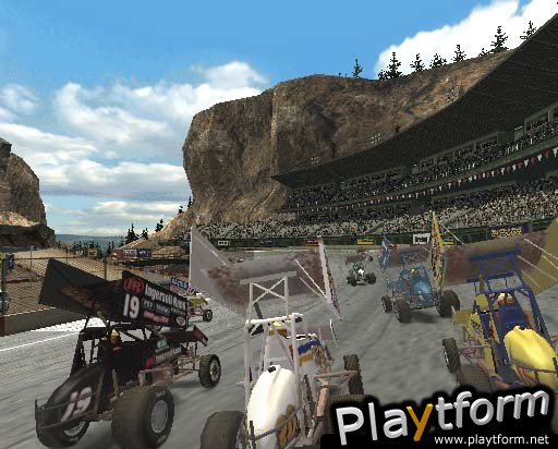 World of Outlaws: Sprint Cars 2002 (PlayStation 2)