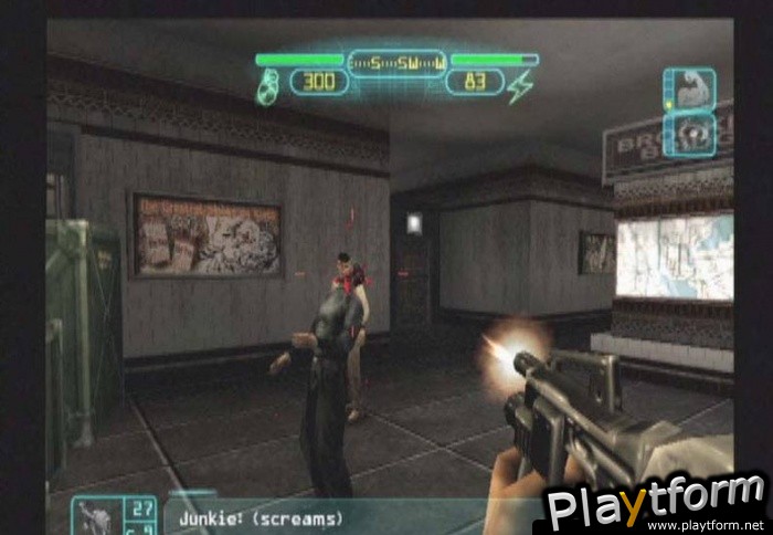 Deus Ex: The Conspiracy (PlayStation 2)