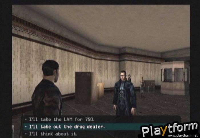 Deus Ex: The Conspiracy (PlayStation 2)