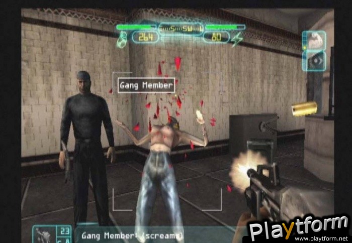 Deus Ex: The Conspiracy (PlayStation 2)