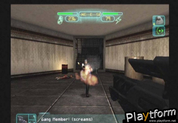 Deus Ex: The Conspiracy (PlayStation 2)