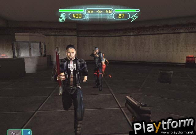 Deus Ex: The Conspiracy (PlayStation 2)