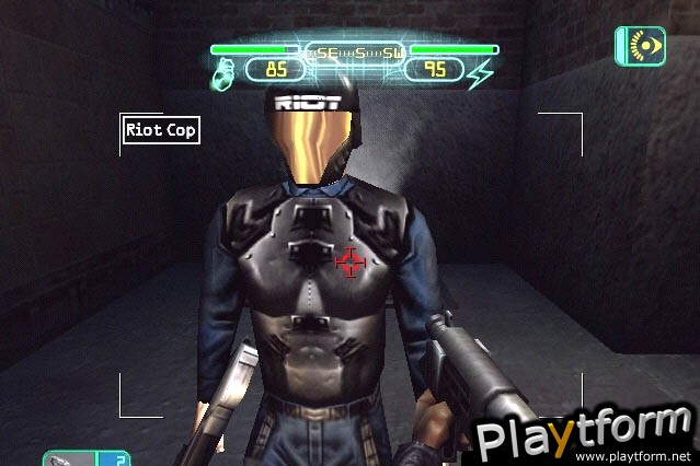 Deus Ex: The Conspiracy (PlayStation 2)