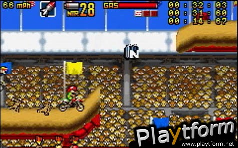 Motocross Maniacs Advance (Game Boy Advance)