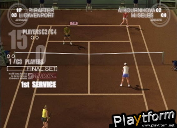 Smash Court Tennis Pro Tournament (PlayStation 2)