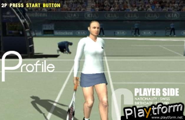 Smash Court Tennis Pro Tournament (PlayStation 2)