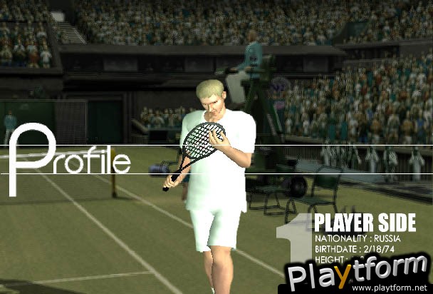 Smash Court Tennis Pro Tournament (PlayStation 2)