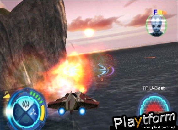 Star Wars: Jedi Starfighter (PlayStation 2)