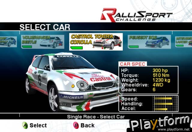 Rallisport Challenge (Xbox)