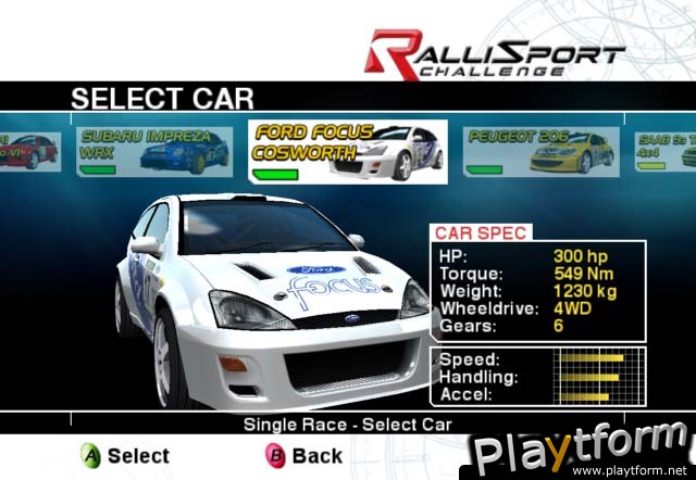 Rallisport Challenge (Xbox)