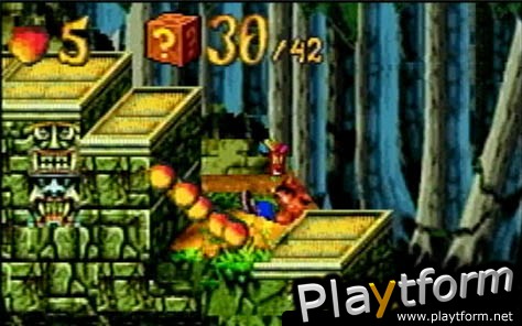 Crash Bandicoot: The Huge Adventure (Game Boy Advance)