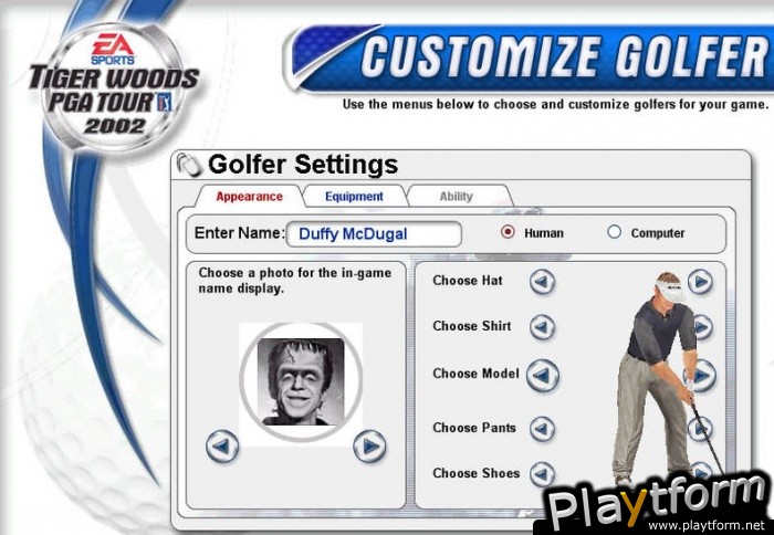 Tiger Woods PGA Tour 2002 (PC)