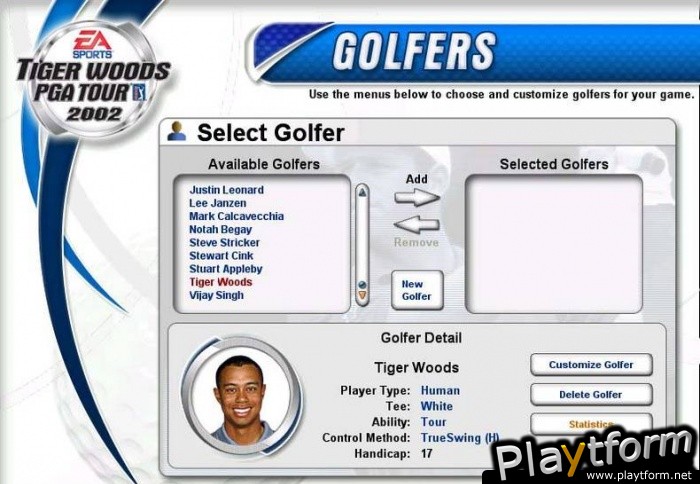 Tiger Woods PGA Tour 2002 (PC)