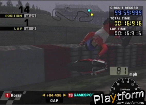 MotoGP2 (PlayStation 2)