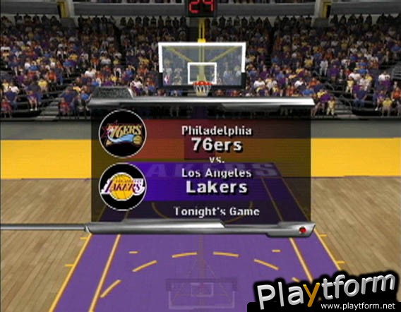 NBA Courtside 2002 (GameCube)