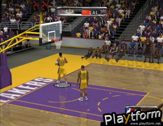 NBA Courtside 2002 (GameCube)