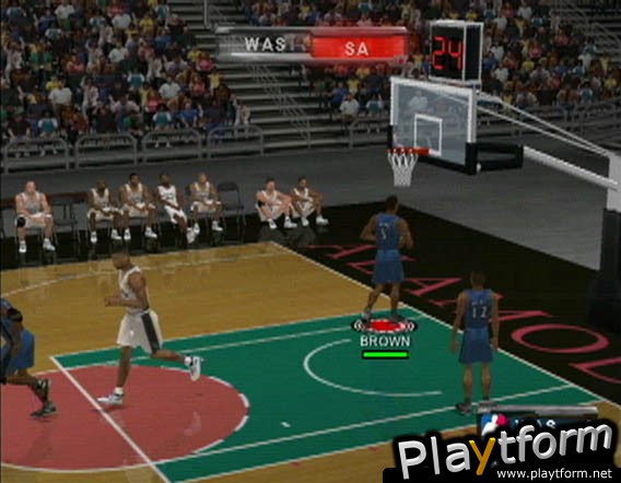 NBA Courtside 2002 (GameCube)