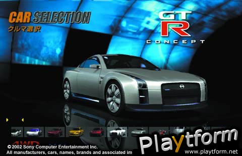 Gran Turismo Concept 2001 Tokyo (PlayStation 2)