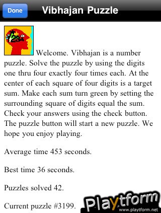 Vibhajan Puzzle (iPhone/iPod)