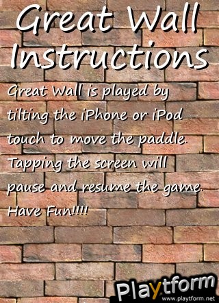 The Great Wall (iPhone/iPod)