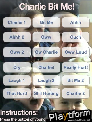 Charlie Bit Me! (iPhone/iPod)