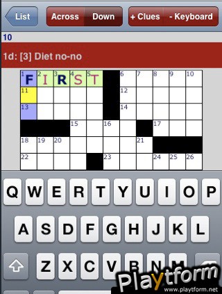 EZ-30! Crosswords 07 (iPhone/iPod)