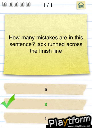 Grammar Quiz (iPhone/iPod)