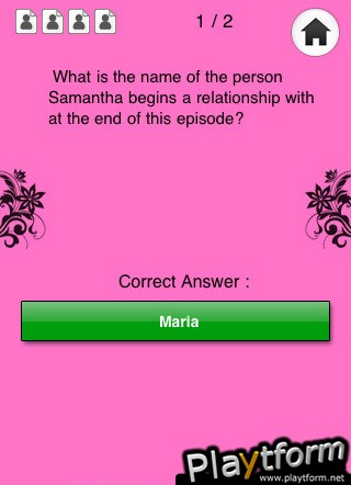 Sex and The City Quiz (iPhone/iPod)