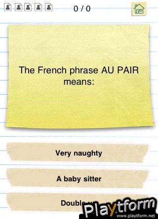 Phrases Quiz (iPhone/iPod)