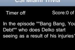 CSI Miami Trivia (iPhone/iPod)