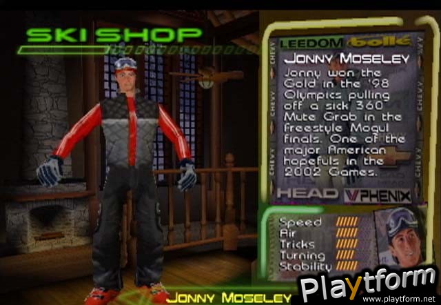 Jonny Moseley Mad Trix (PlayStation 2)