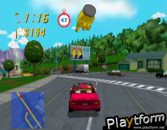 The Simpsons Road Rage (GameCube)