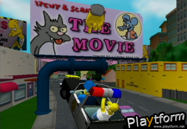 The Simpsons Road Rage (GameCube)