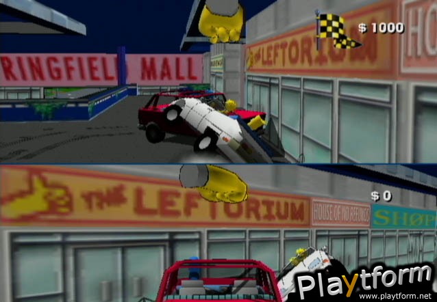 The Simpsons Road Rage (GameCube)