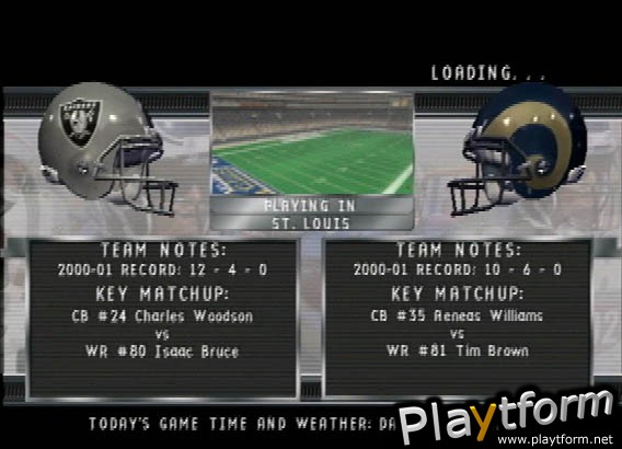 NFL GameDay 2002 (PlayStation 2)