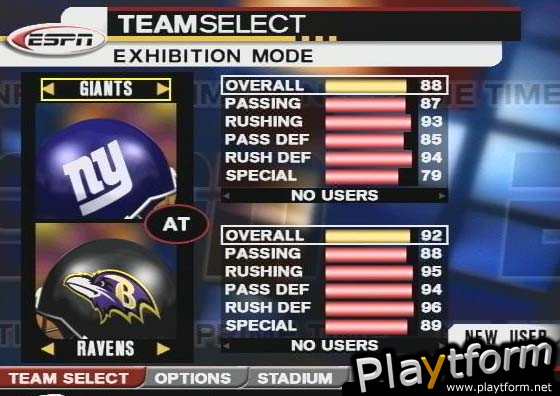 ESPN NFL PrimeTime 2002 (PlayStation 2)