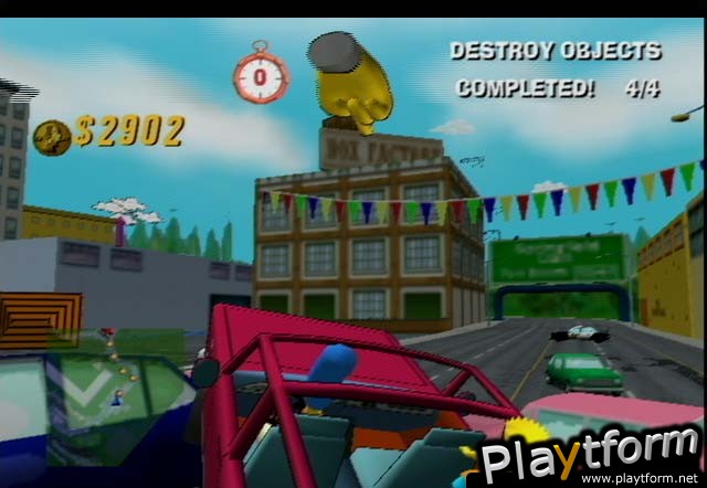 The Simpsons Road Rage (Xbox)