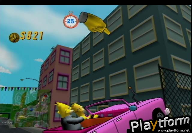 The Simpsons Road Rage (Xbox)